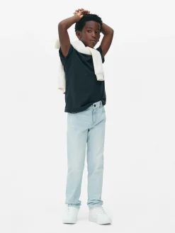 Jean|Primark Jean Denim Slim Ado Ciel