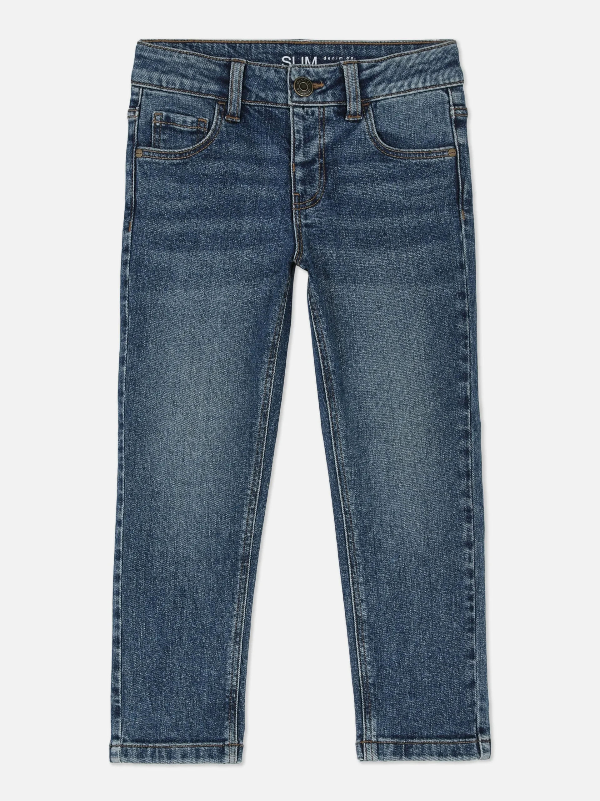 Jean|Primark Jean Denim Slim Garçon Bleu moyen