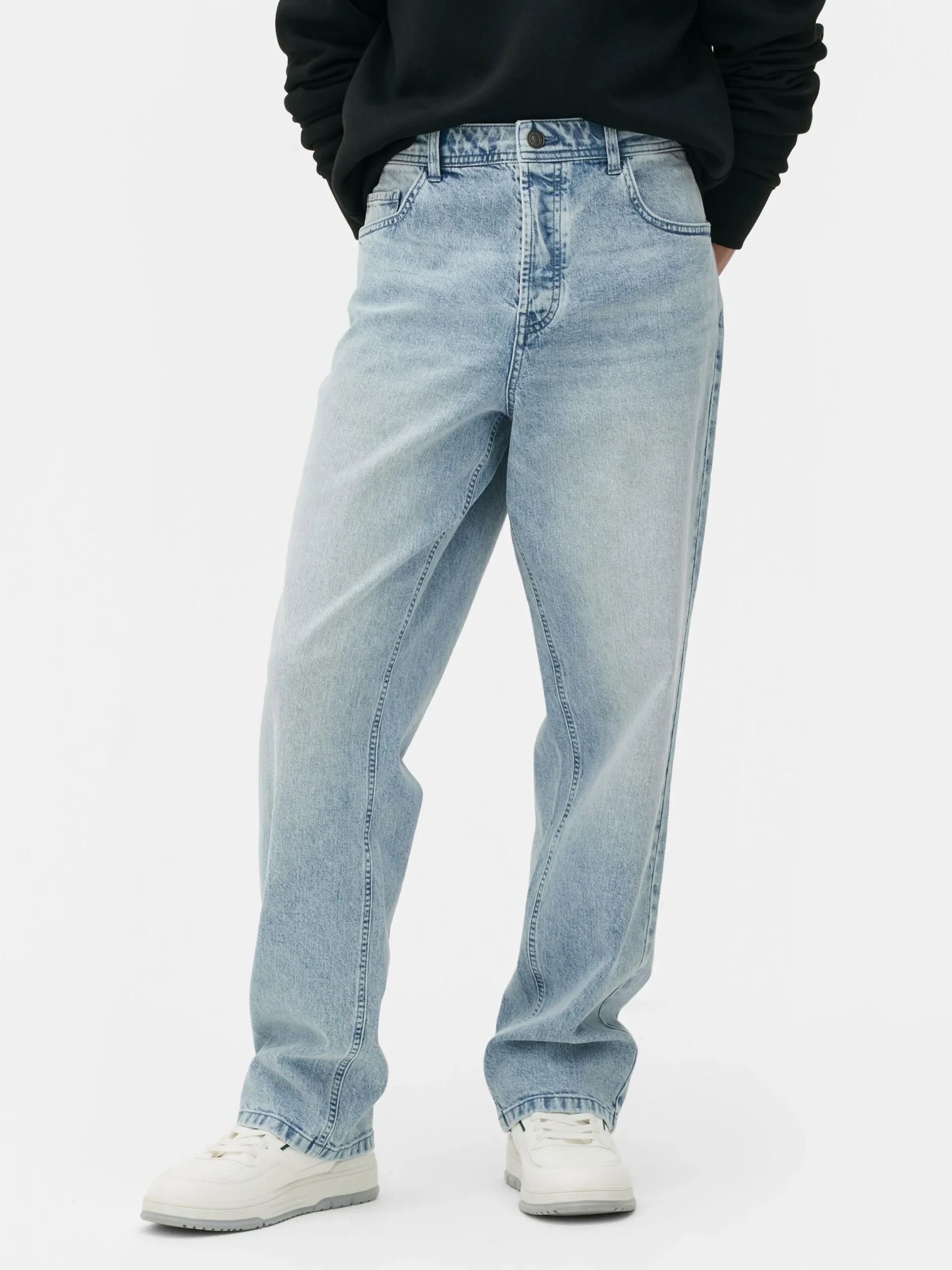 Jean|Primark Jean Droit Décontracté Bleu clair