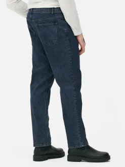 Jean|Primark Jean Droit Stretch Bleu foncé