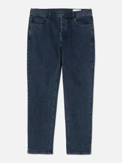 Jean|Primark Jean Droit Stretch Bleu foncé