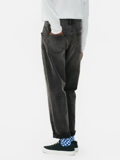 Jean|Primark Jean Droit Stretch Gris foncé