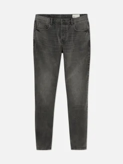 Jean|Primark Jean Droit Stretch Gris foncé