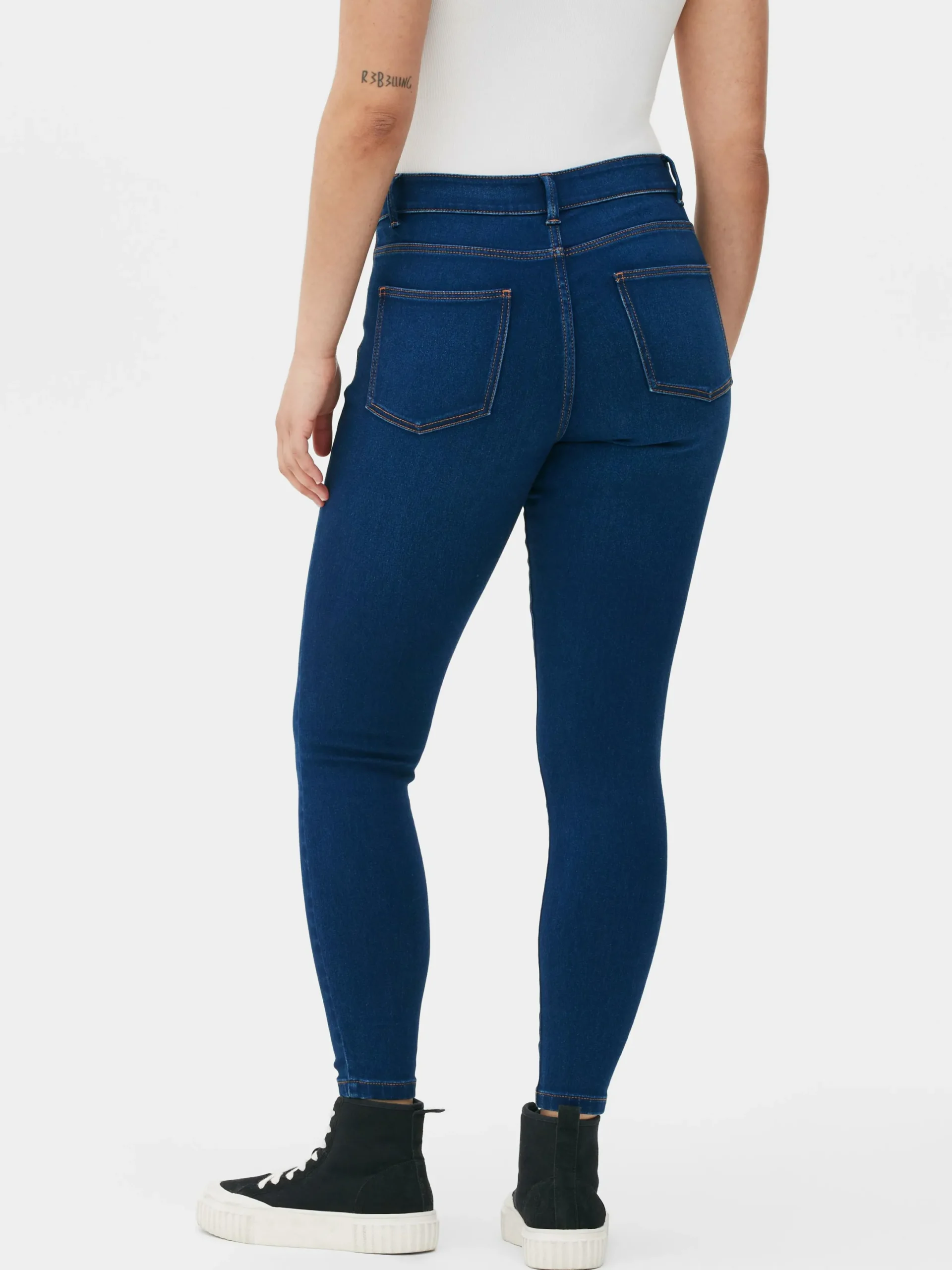 Denim|Jean|Primark Jean Skinny Stretch Bleu