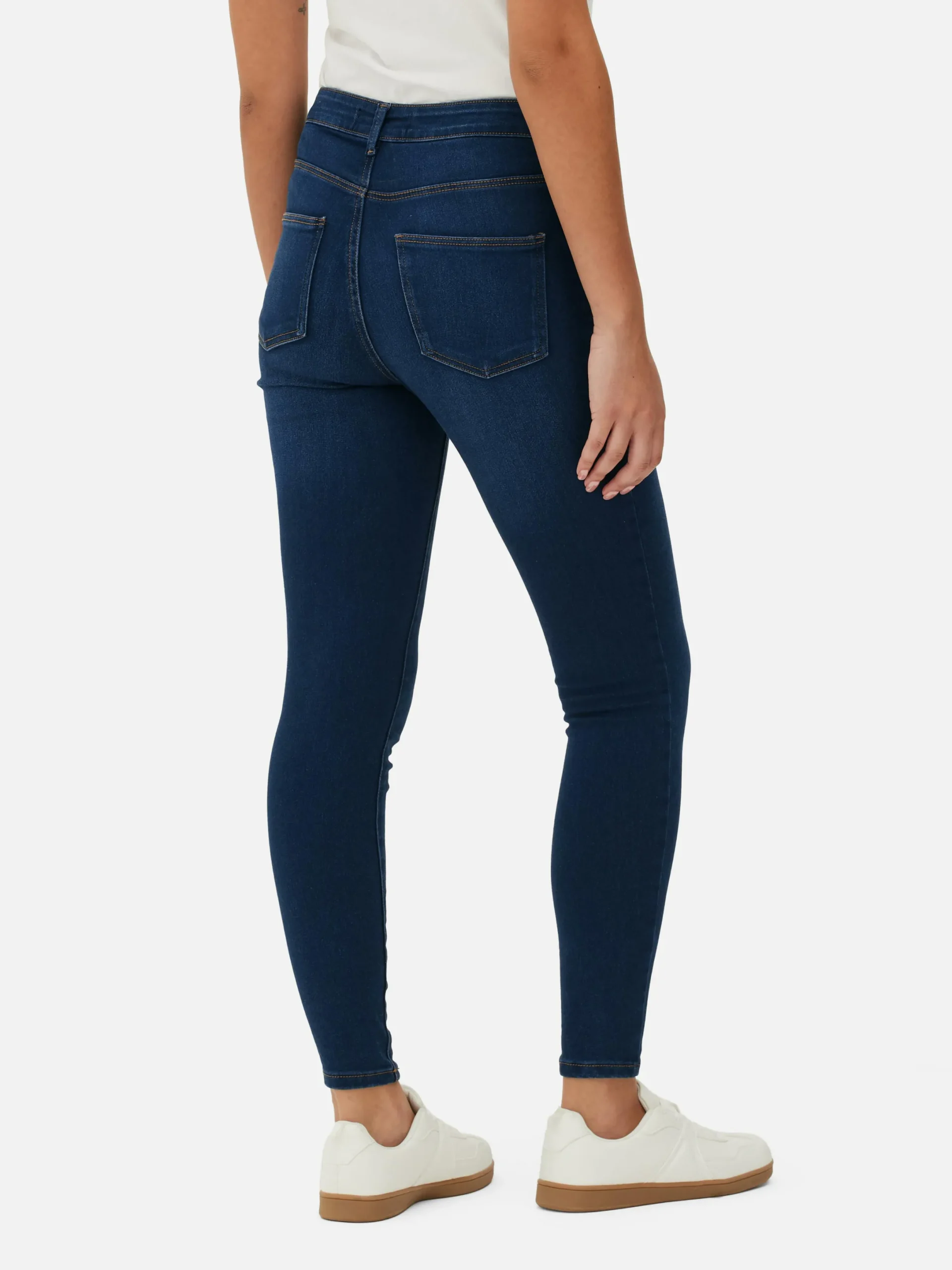 Denim|Jean|Primark Jean Skinny Taille Mi-haute Essential Bleu indigo
