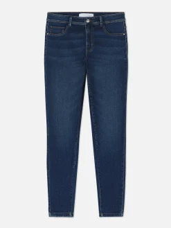 Denim|Jean|Primark Jean Skinny Taille Mi-haute Essential Bleu indigo