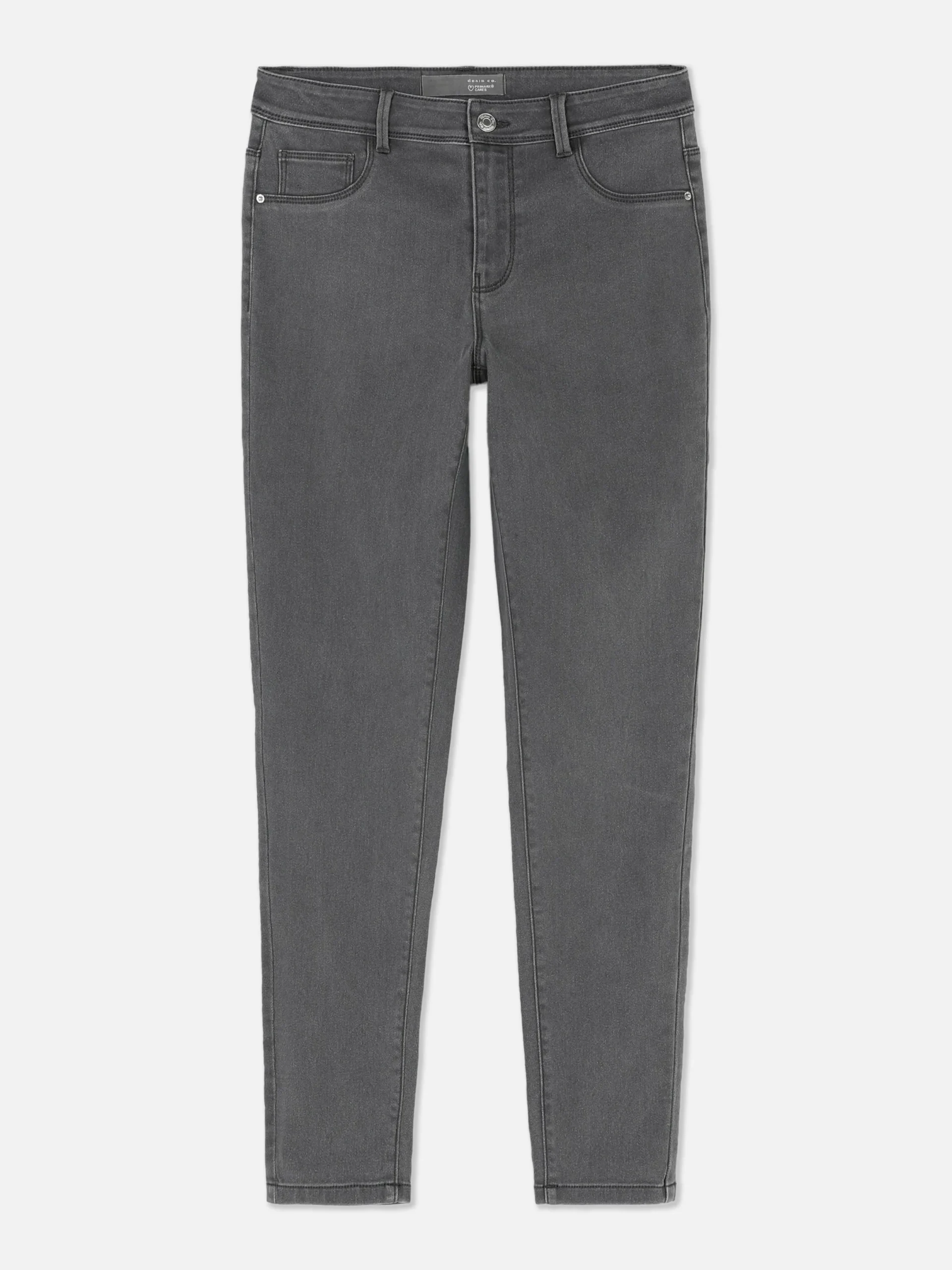 Denim|Jean|Primark Jean Skinny Taille Mi-haute Essential Gris