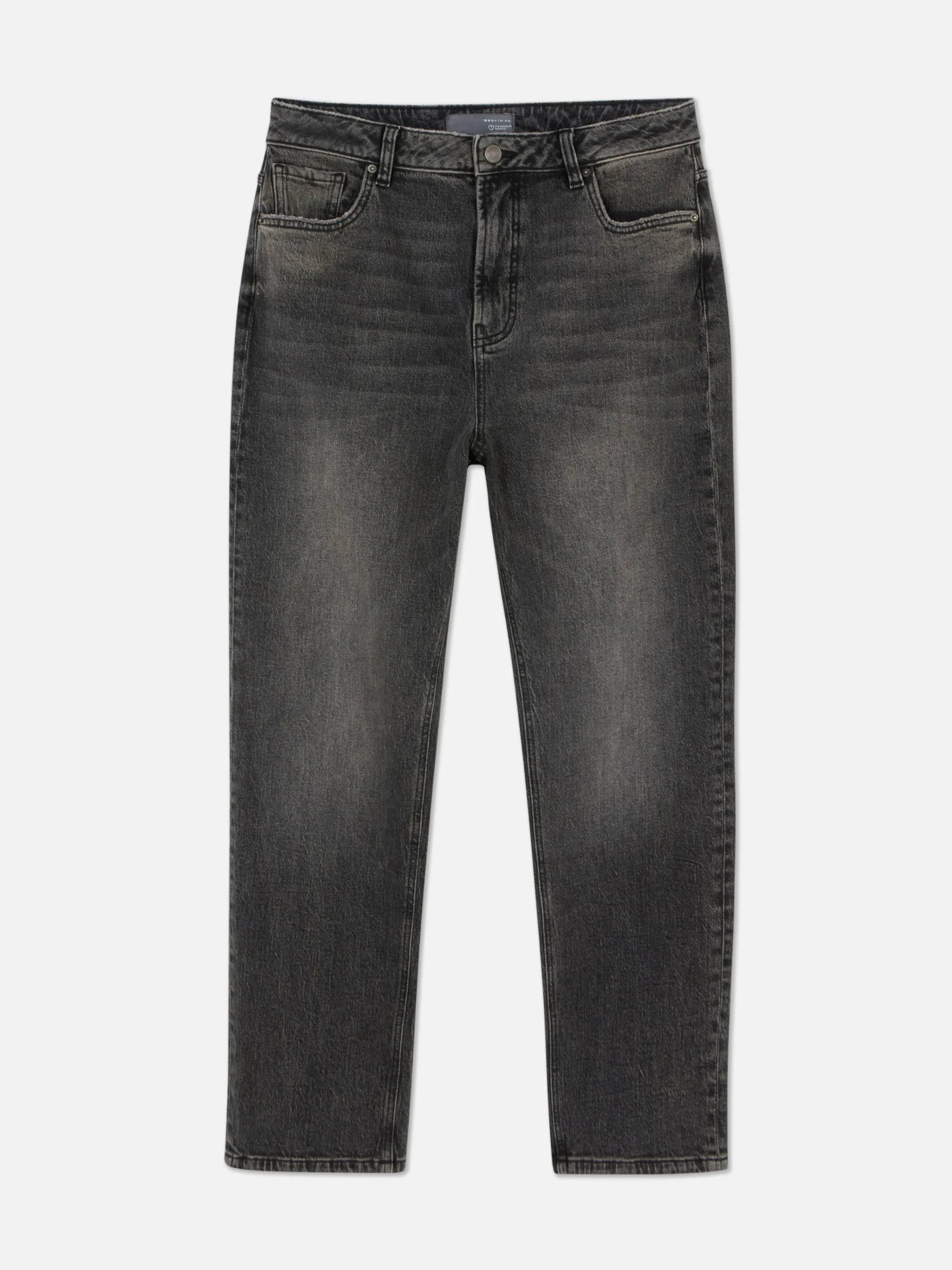 Denim|Jean|Primark Jean Slim Coupe Droite Gris foncé