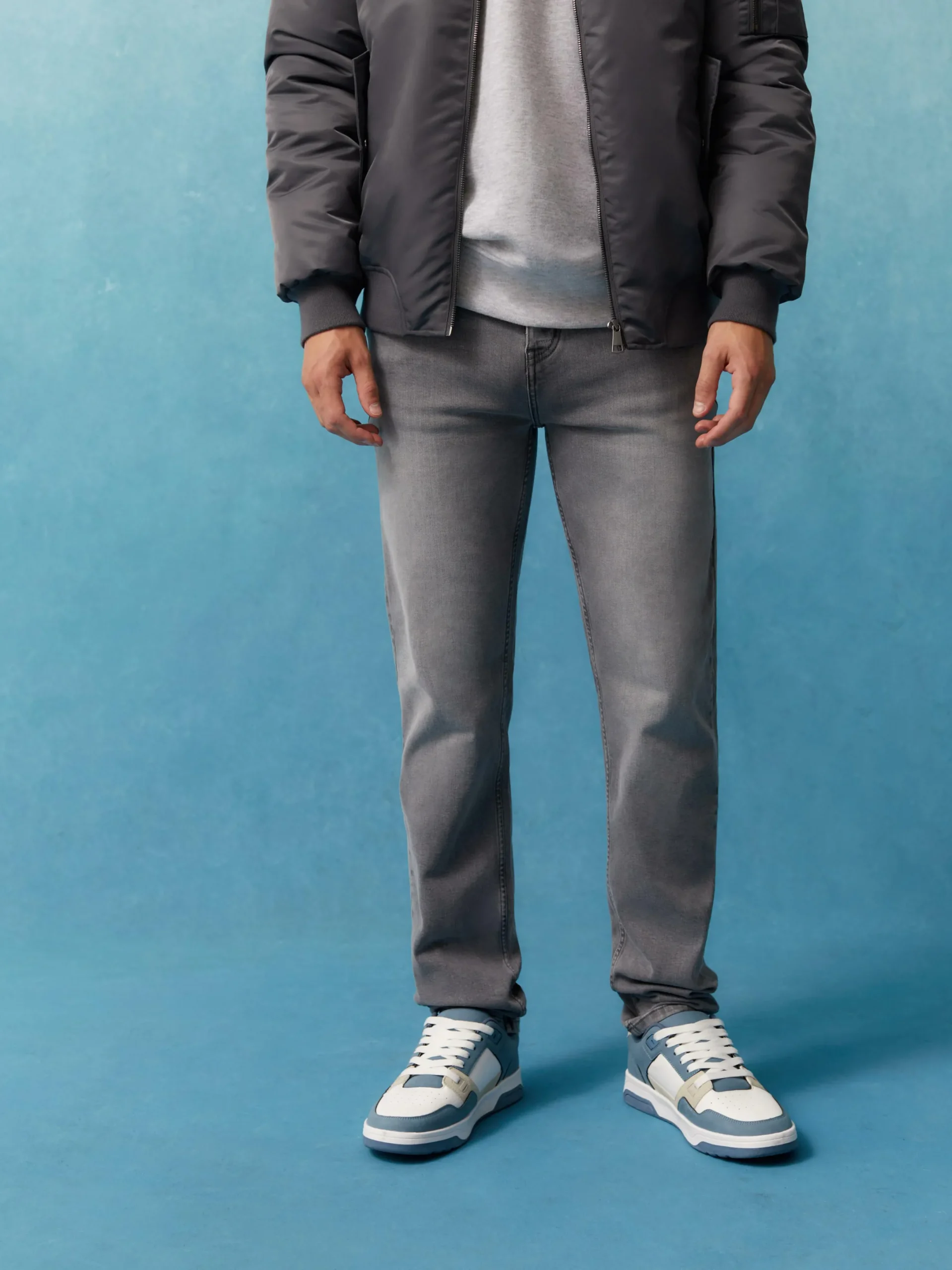 Jean|Primark Jean Slim Stretch Gris
