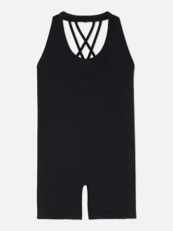 Vêtements De Sport|Primark Justaucorps Sans Couture Kappa X Noir