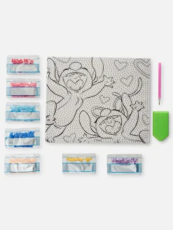 Loisirs Creatifs|Primark Kit Artistique Avec Faux Cristaux Disney Stitch Rose