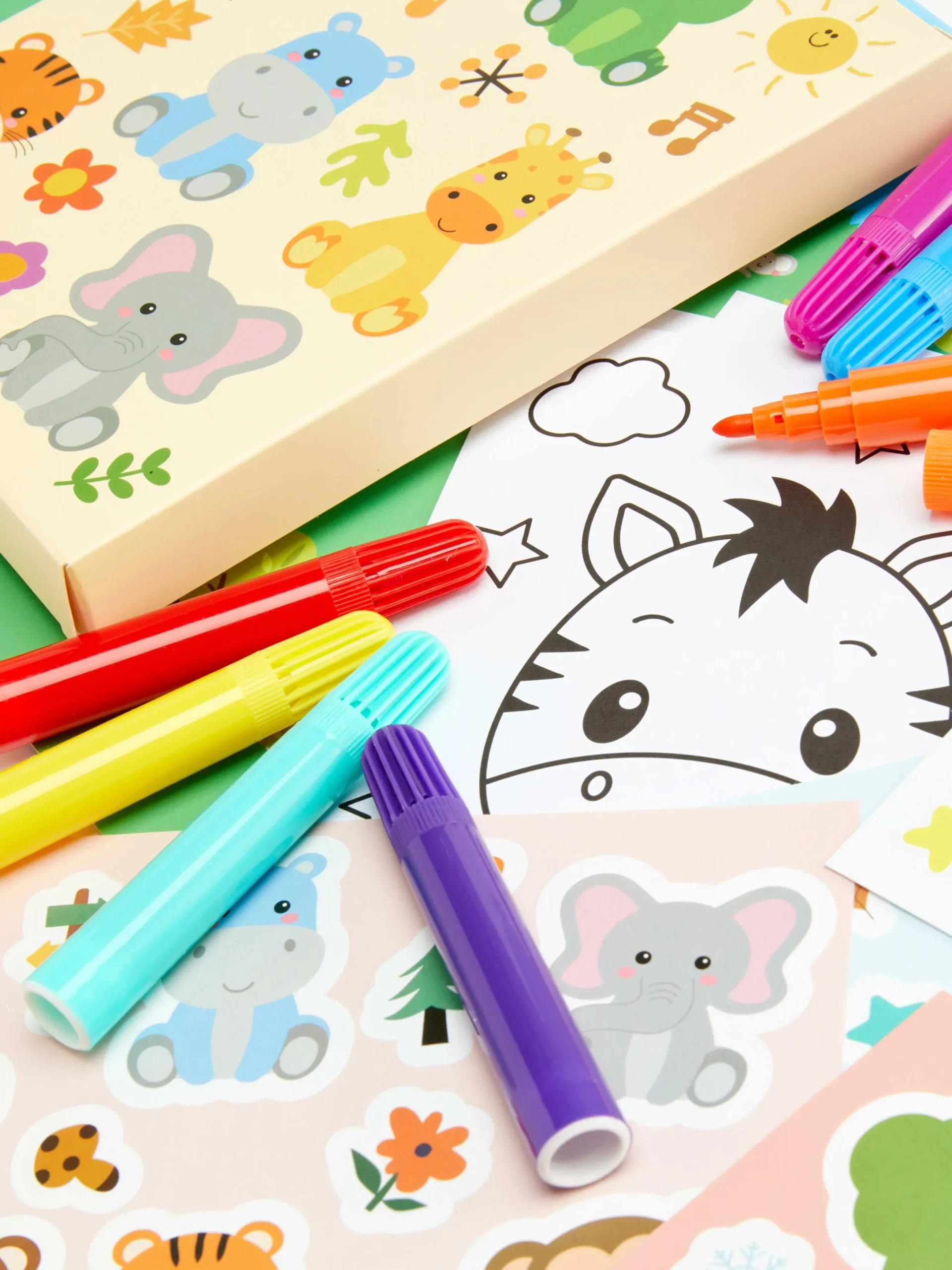 Loisirs Creatifs|Primark Kit D'activités Sur Le Thème Des Animaux Multicolore