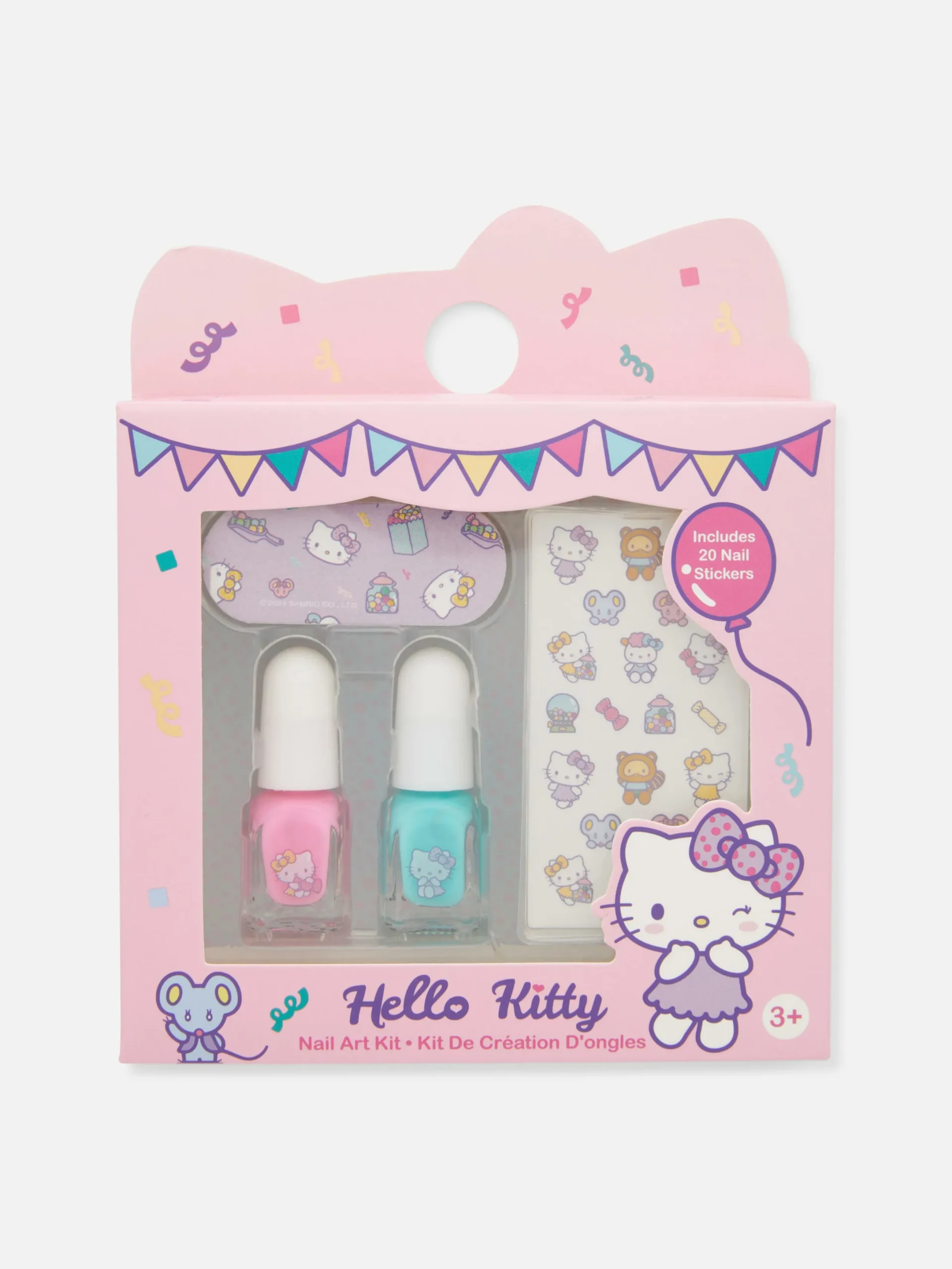 Vernis À Ongles|Primark Kit D'art Pour Ongles Hello Kitty Multicolore