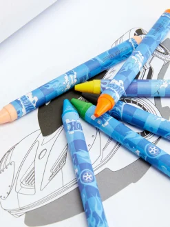 Loisirs Creatifs|Primark Kit De Coloriage à Transporter Hot Wheels Bleu