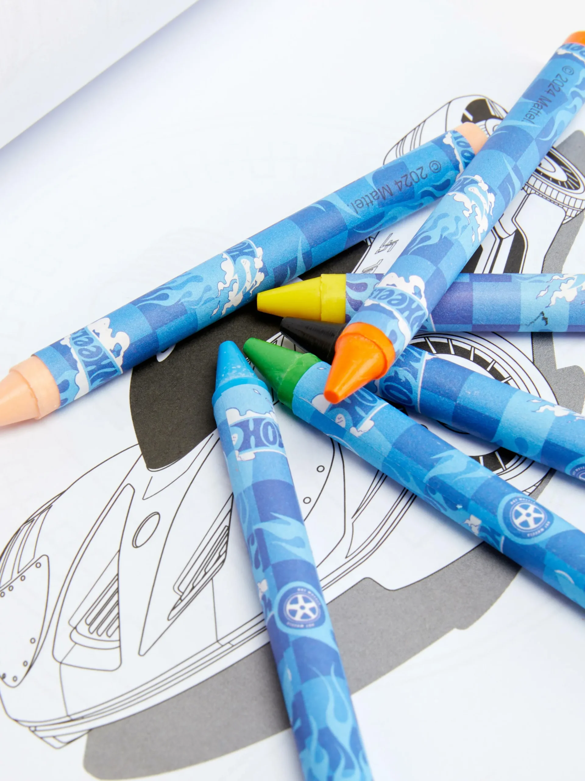 Loisirs Creatifs|Primark Kit De Coloriage à Transporter Hot Wheels Bleu