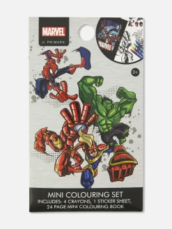 Loisirs Creatifs|Primark Kit De Coloriage Marvel Avengers Noir