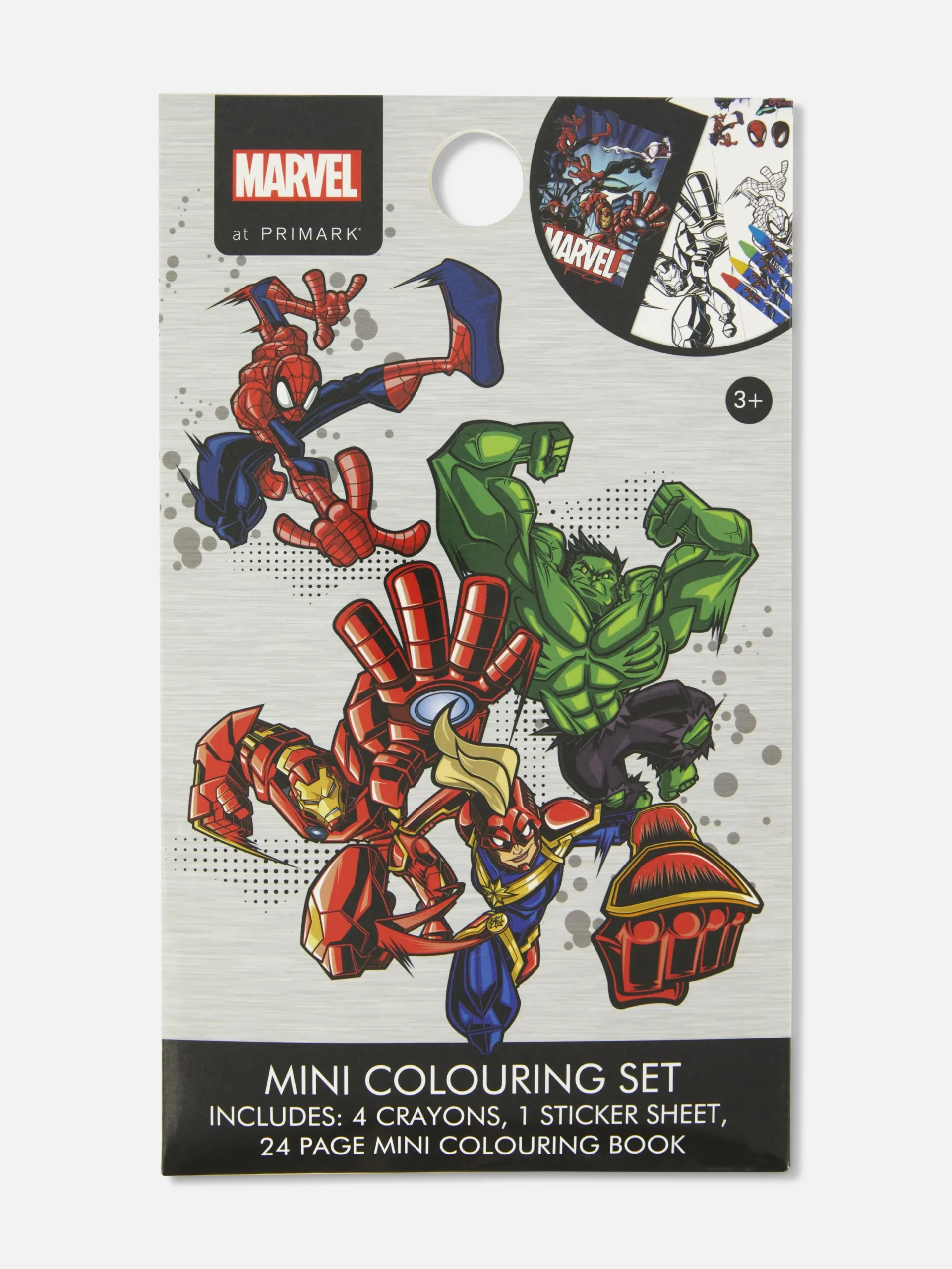Loisirs Creatifs|Primark Kit De Coloriage Marvel Avengers Noir