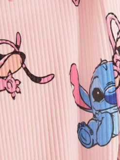 Bas De Jogging|Primark Legging à Coordonner Disney Lilo & Stitch Rose