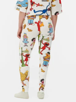 Bas De Pyjama|Primark Legging De Pyjama 1, Rue Sésame Blanc