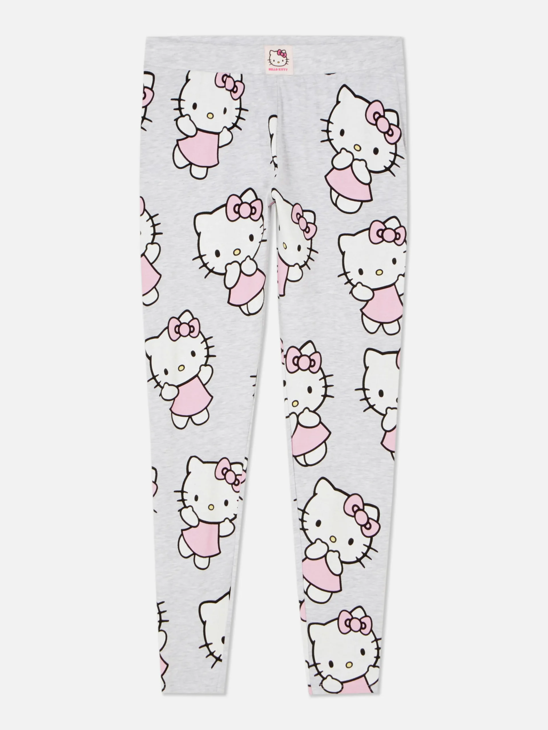 Bas De Pyjama|Primark Legging De Pyjama Hello Kitty Gris chiné