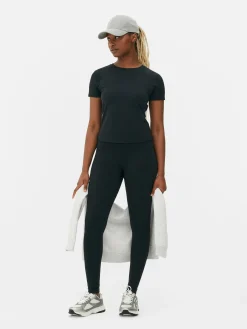Vêtements De Sport|Primark Legging De Sport En Tissu Ultra-doux Noir
