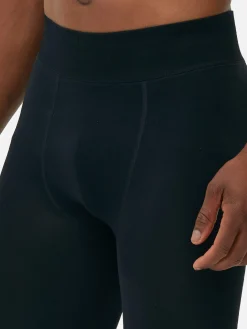 Sous-Vêtements|Primark Legging Doublé En Molleton Bleu marine