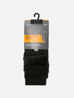 Sous-Vêtements|Primark Legging Doublé En Molleton Noir