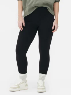 Pantalons Et Leggings|Primark Legging En Coton Noir