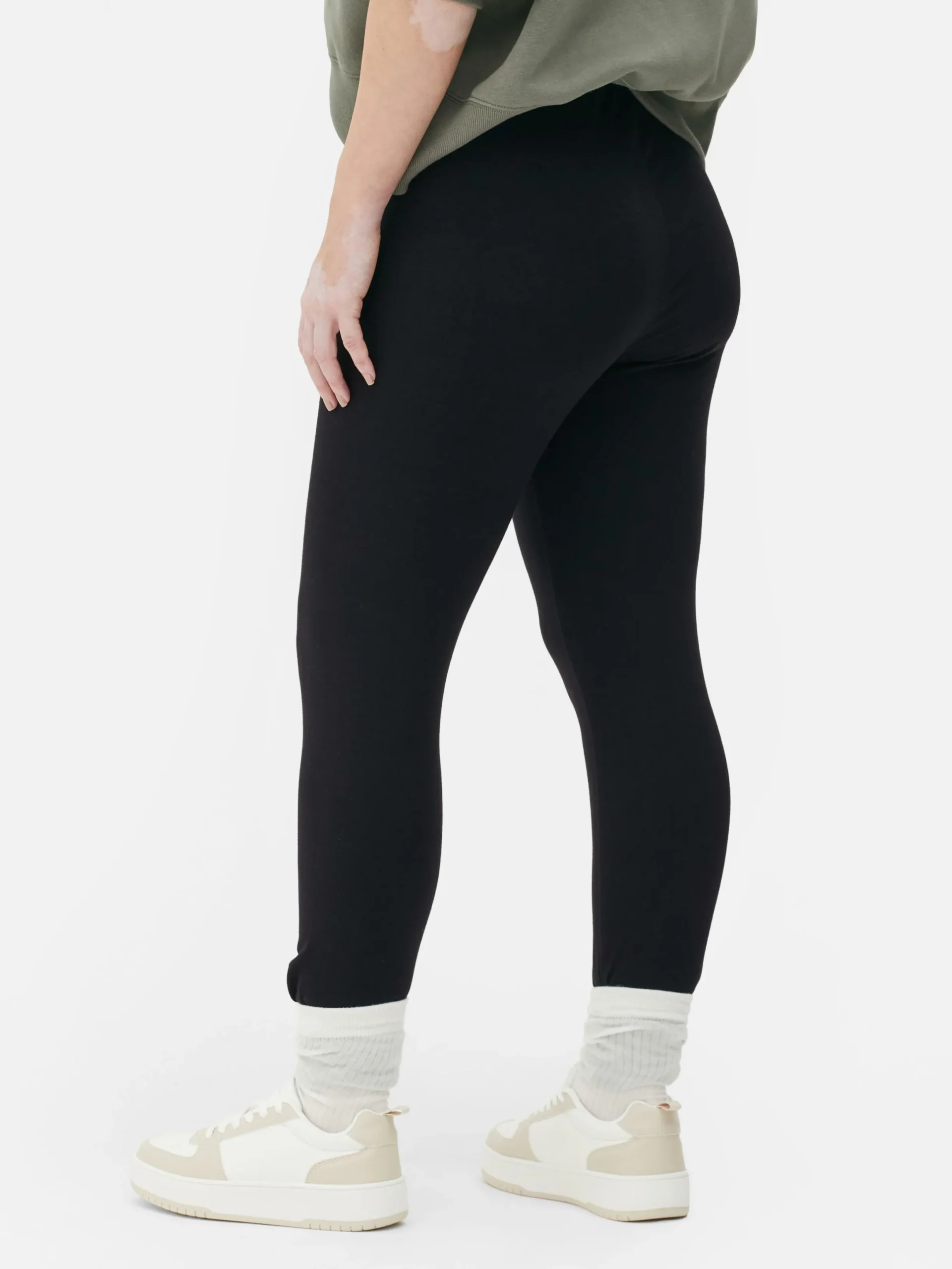 Pantalons Et Leggings|Primark Legging En Coton Noir
