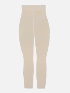 Collants|Pantalons Et Leggings|Primark Legging En Velours à Doublure Duveteuse Sable