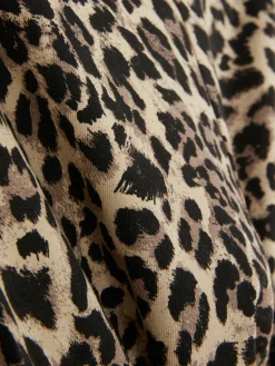 Pantalons Et Leggings|Primark Legging évasé à Imprimé Léopard Multicolore