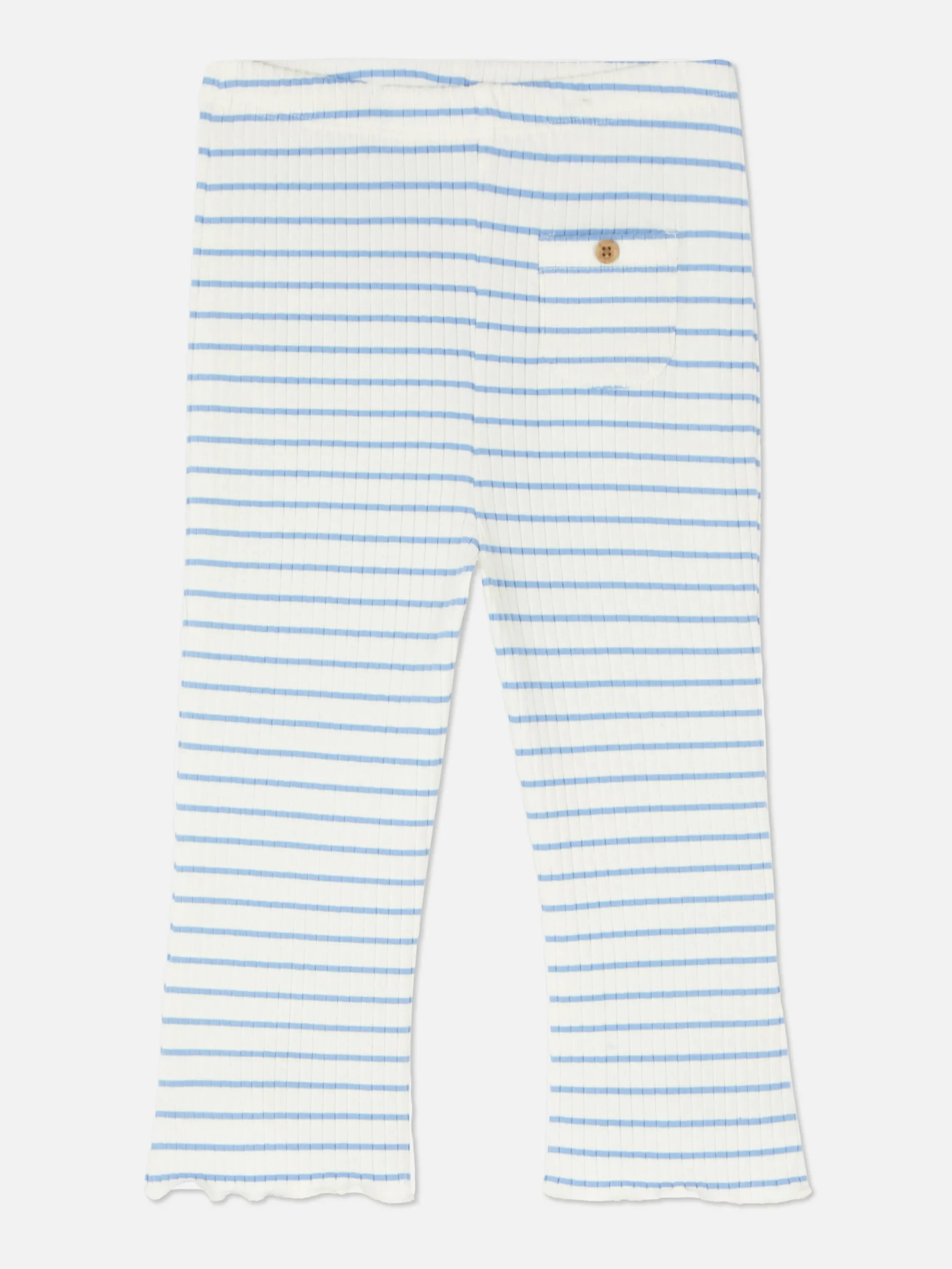 Pantalons Et Leggings|Primark Legging évasé Côtelé à Rayures Multicolore