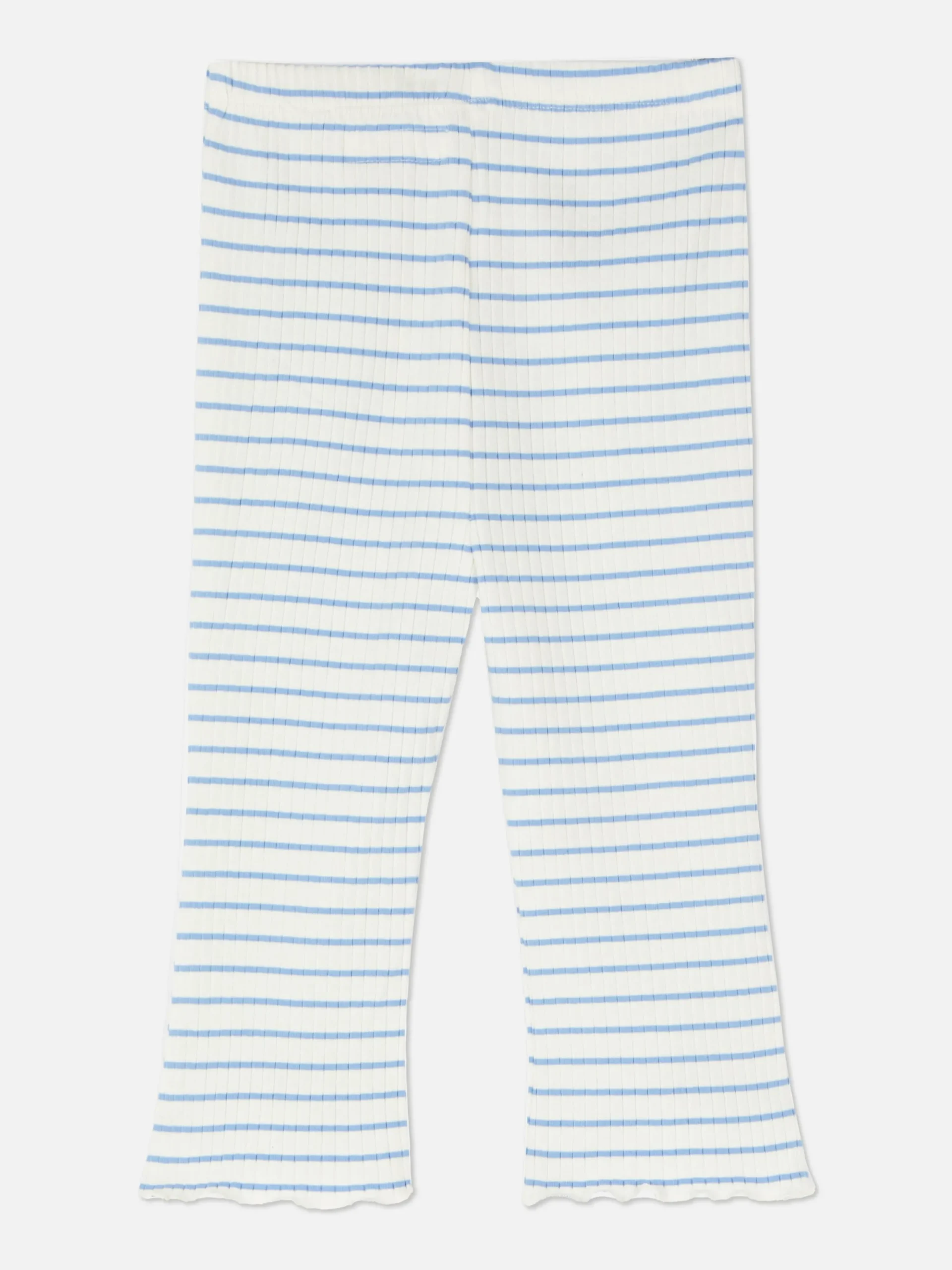 Pantalons Et Leggings|Primark Legging évasé Côtelé à Rayures Multicolore