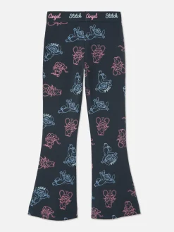 Bas De Jogging|Primark Legging évasé Disney Lilo & Stitch Anthracite