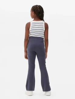 Bas De Jogging|Primark Legging évasé En Jersey Bleu marine