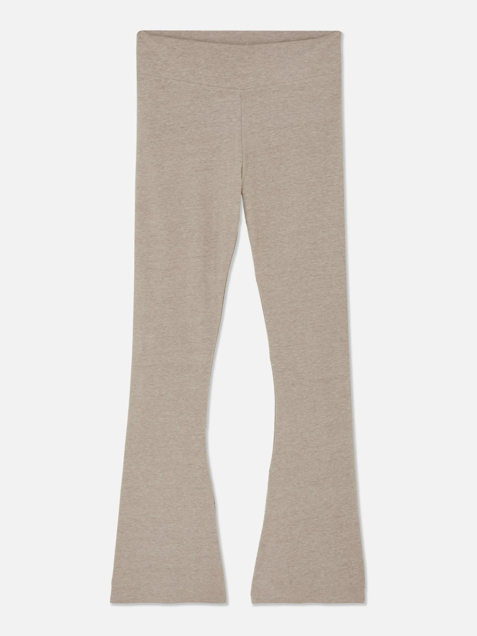 Pantalons Et Leggings|Primark Legging évasé Taille Haute Écru