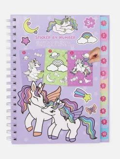 Loisirs Creatifs|Primark Livre D'autocollants Numérotés Licorne Multicolore
