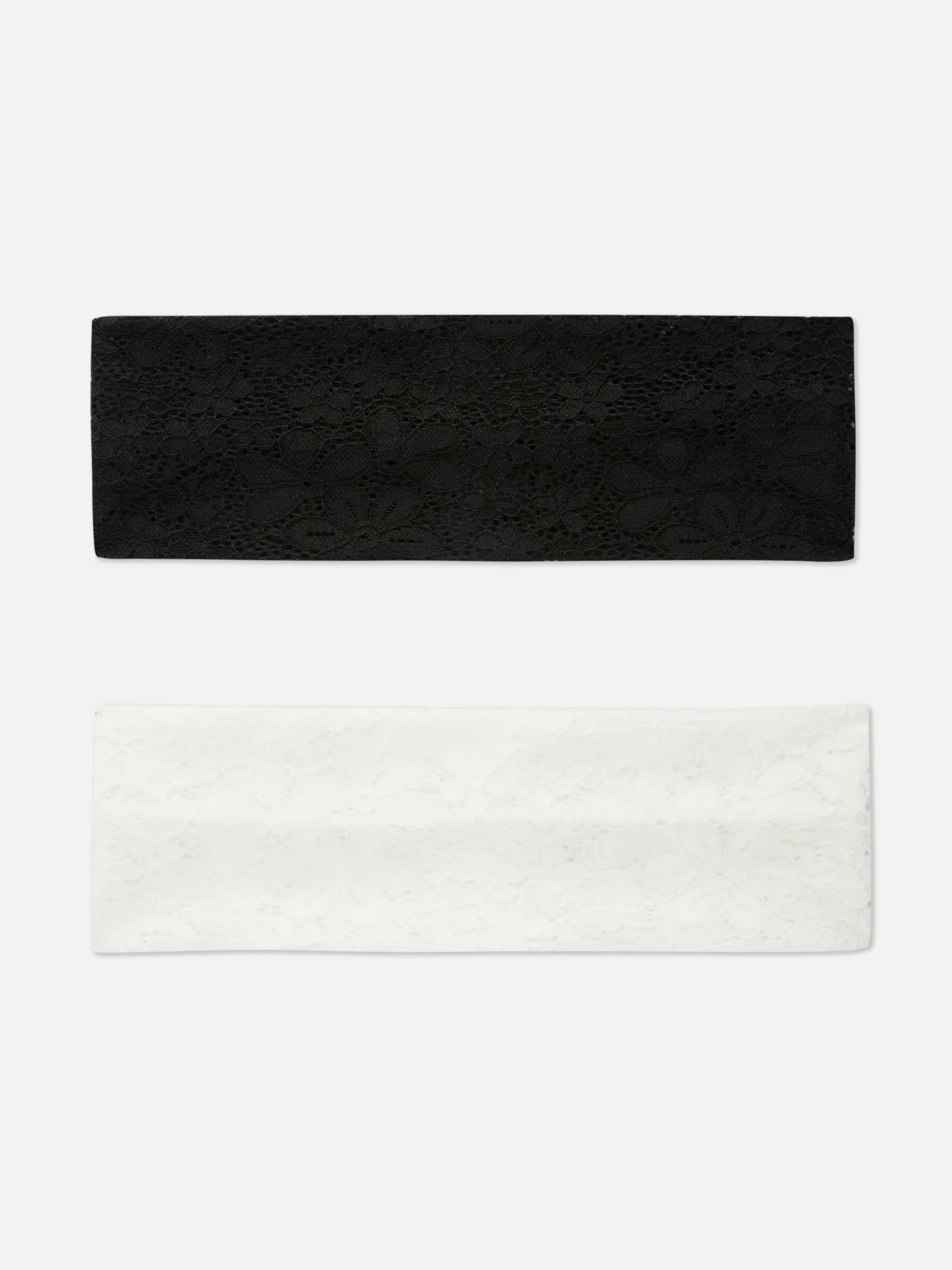 Accessoires Cheveux|Primark Lot De 2 Bandeaux En Dentelle Multicolore