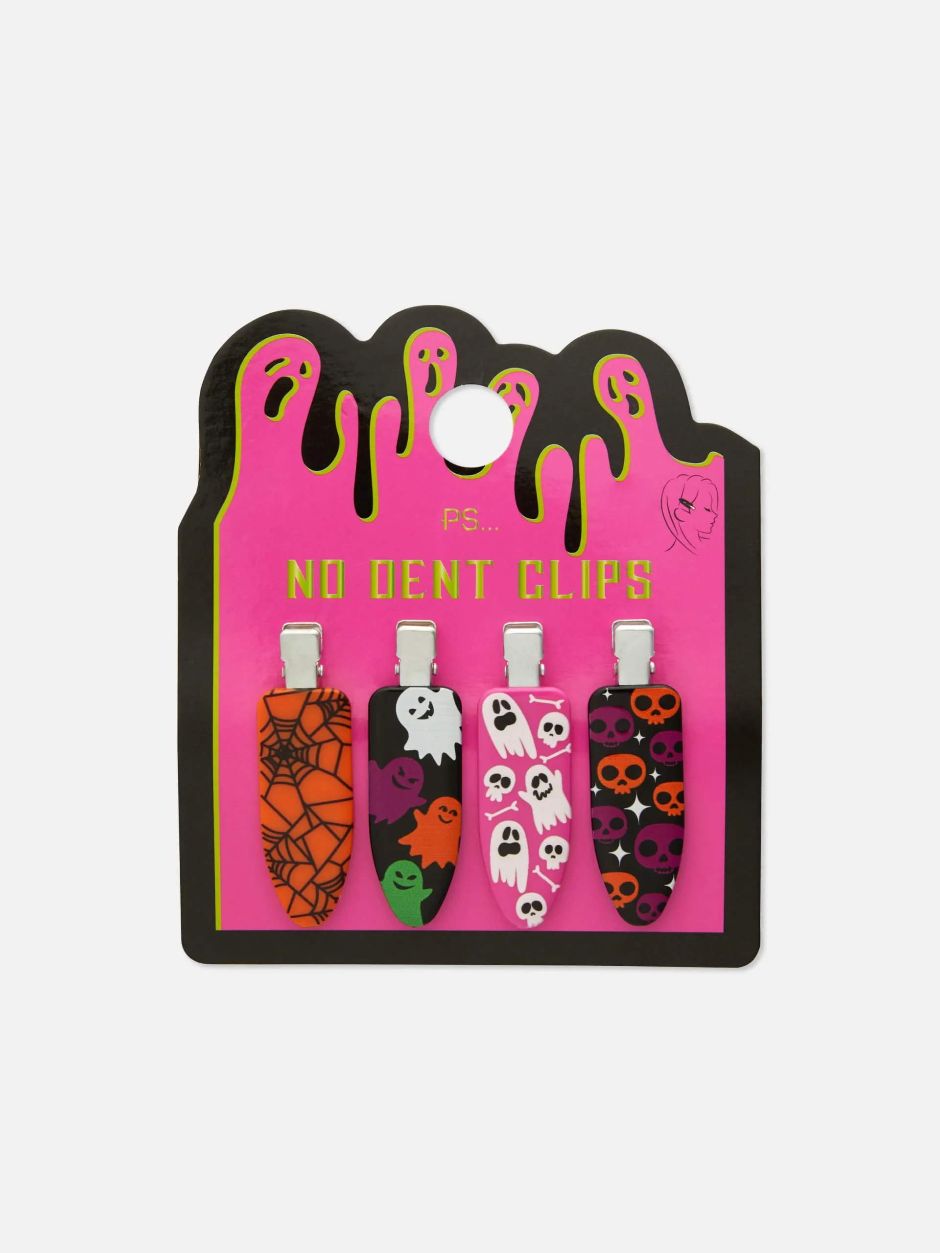 Tout Halloween|Accessoires Cheveux|Primark Lot De 4 Barrettes Sans Marque Halloween PS... Multicolore