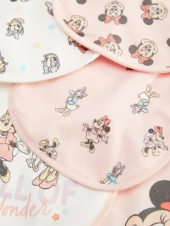 Alimentation Et Sevrage|Primark Lot De 5 Bavoirs Disney Minnie Mouse Et Daisy Duck Rose