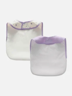 Alimentation Et Sevrage|Primark Lot De 2 Bavoirs Licorne Tour De Cou Violet