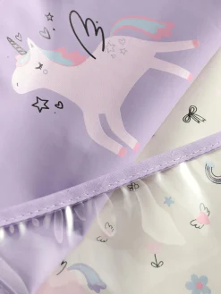Alimentation Et Sevrage|Primark Lot De 2 Bavoirs Licorne Tour De Cou Violet