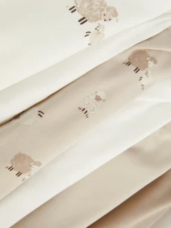 Bodies Et Debardeurs|Primark Lot De 7 Bodys à Manches Courtes Et Motif Agneau Taupe