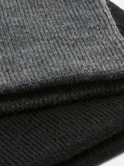 Chapeaux, Gants Et Écharpes|Primark Lot De 2 Bonnets En Maille Fine Noir