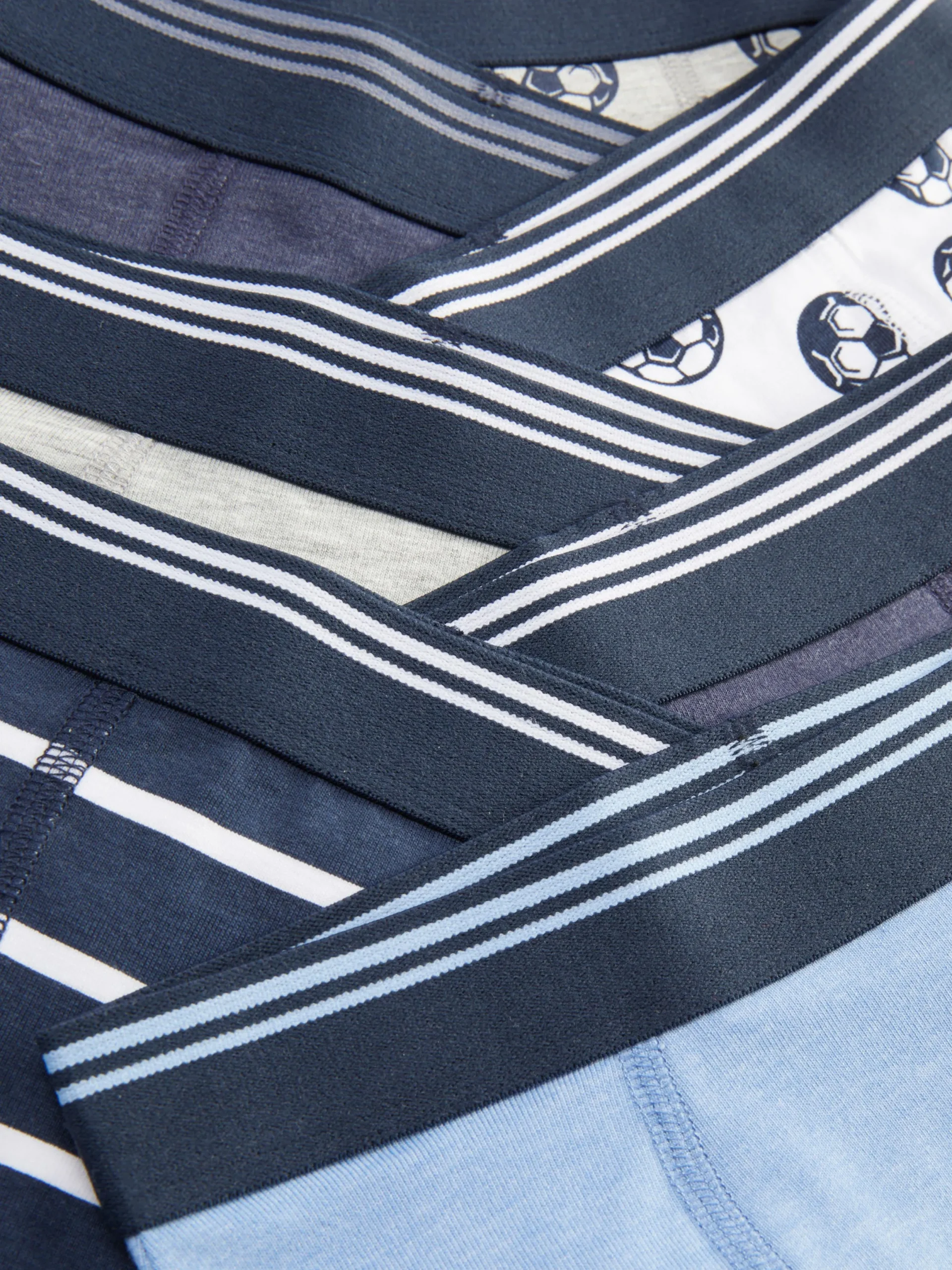 Sous-Vêtement|Primark Lot De 7 Boxers De Football Variés Multicolore