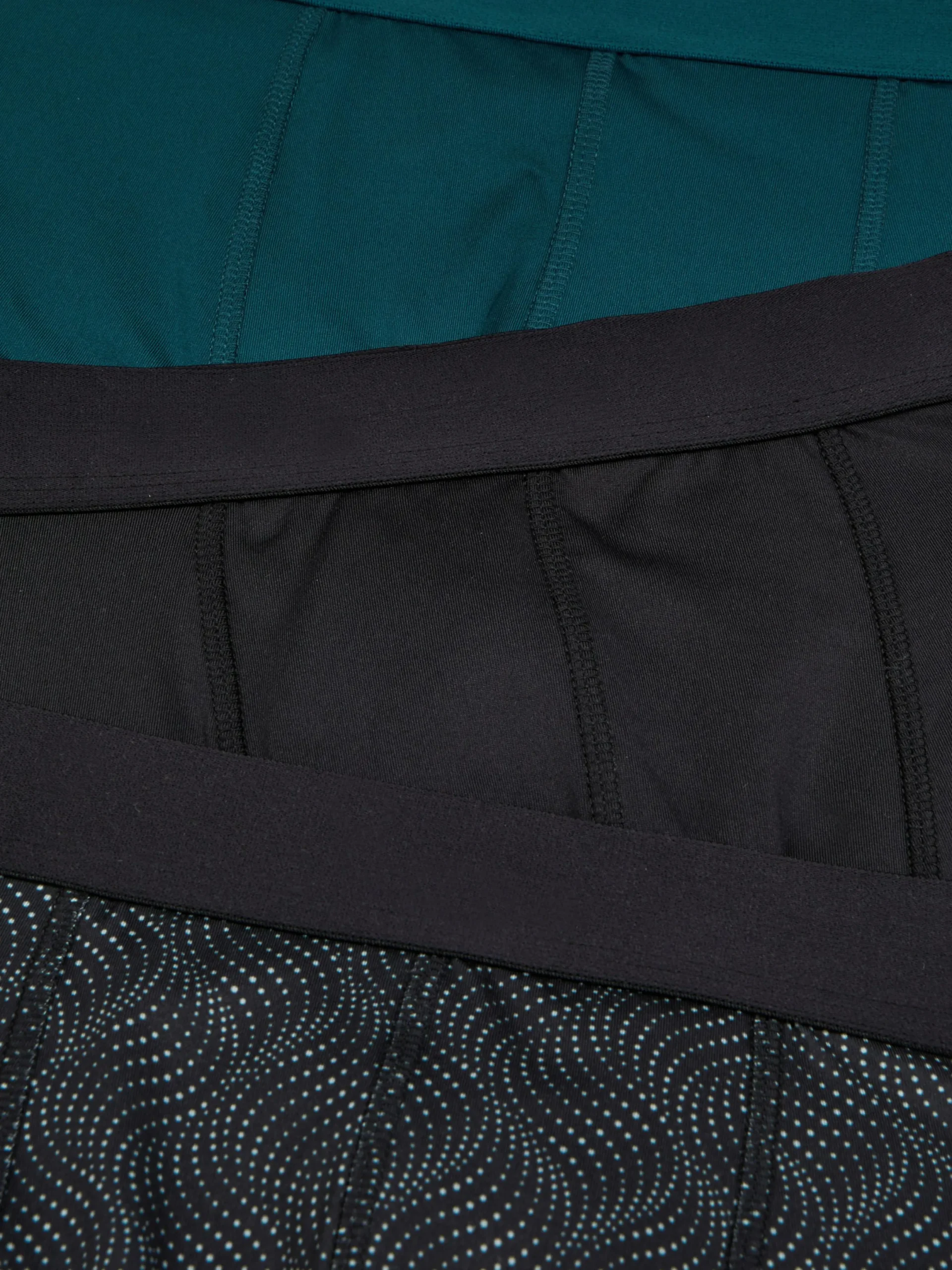 Sous-Vêtements|Primark Lot De 3 Boxers Hipster Variés Bleu sarcelle