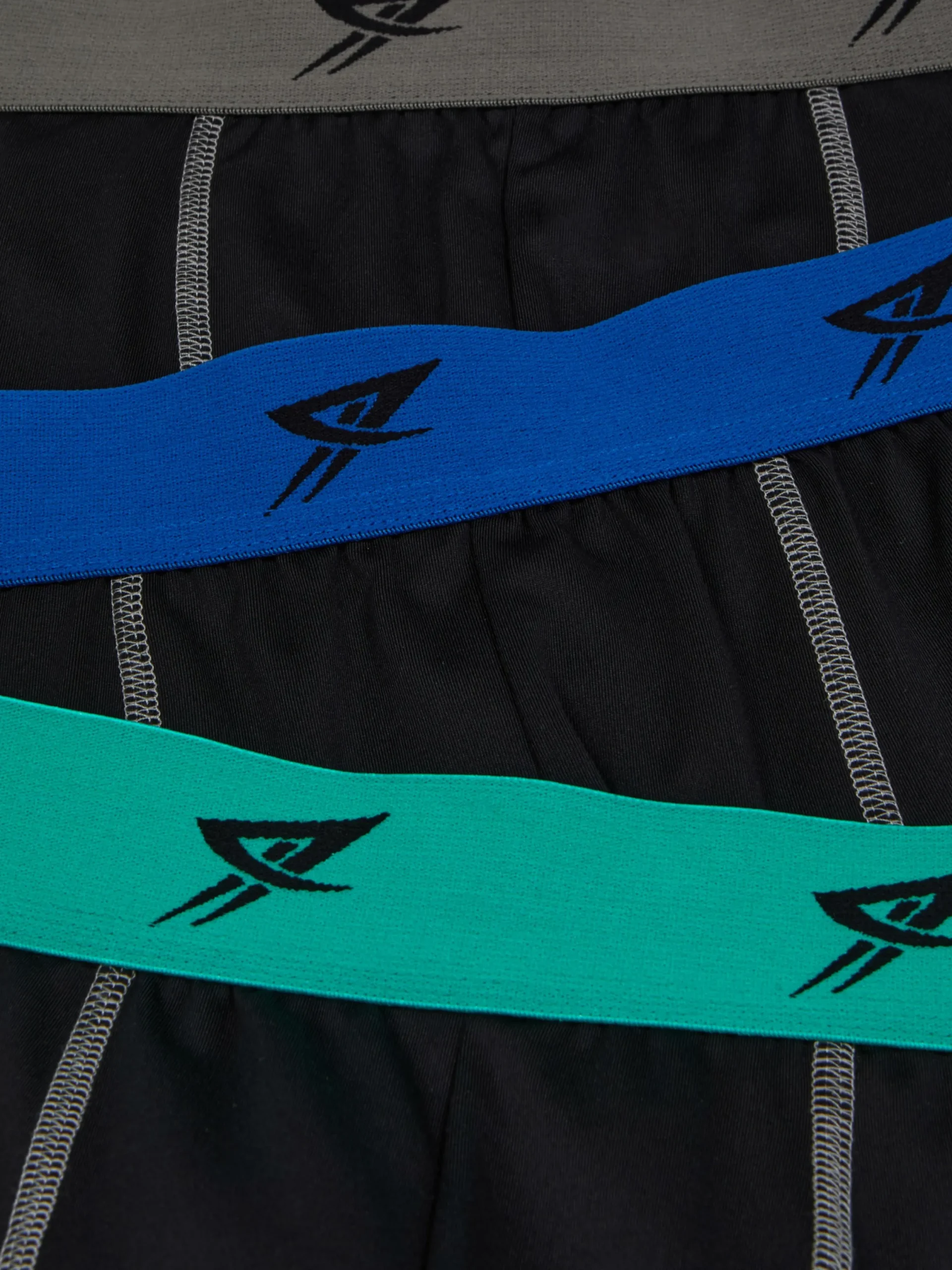 Sous-Vêtements|Vêtements De Sport|Primark Lot De 3 Boxers Sport Noir
