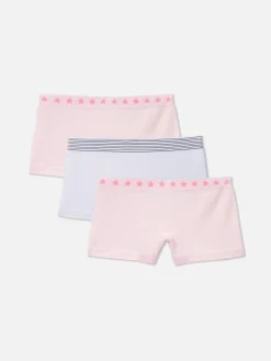 Sous-Vêtement|Primark Lot De 3 Caleçons à Imprimés Mélangés Multicolore