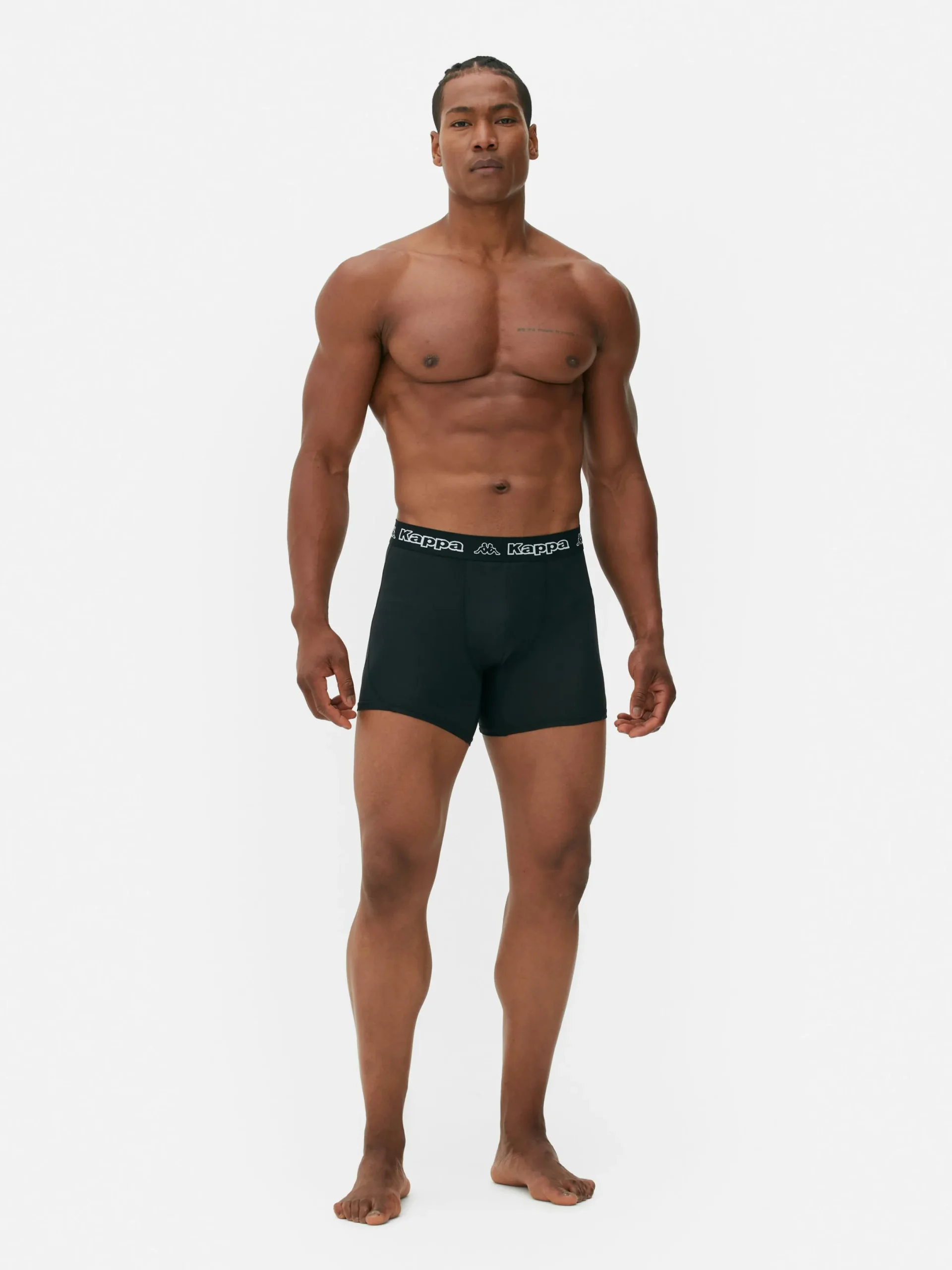 Sous-Vêtements|Vêtements De Sport|Primark Lot De 3 Caleçons Kappa X Noir