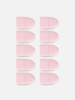 Dissolvant|Soins Des Ongles|Primark Lot De 10 Capuchons à Ongles En Silicone Multicolore